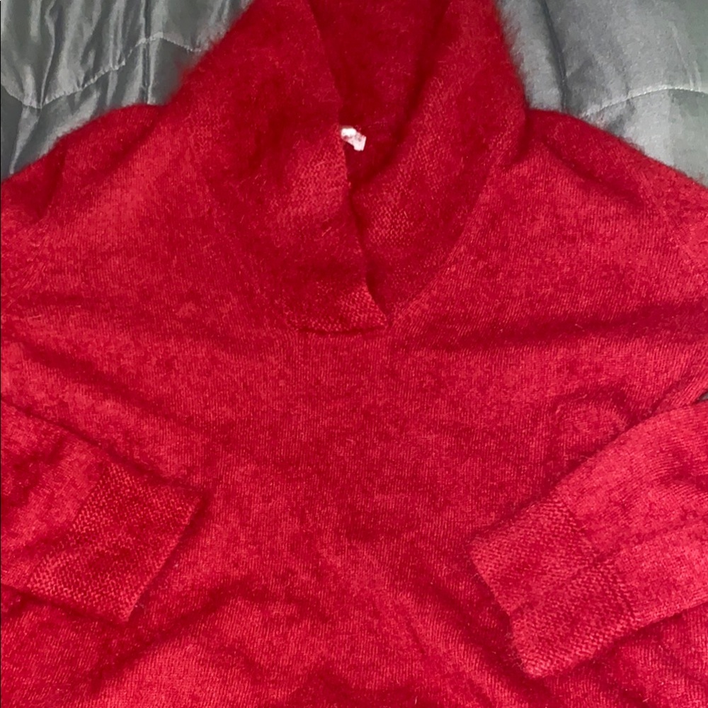 Cozy Red Women's Sweater